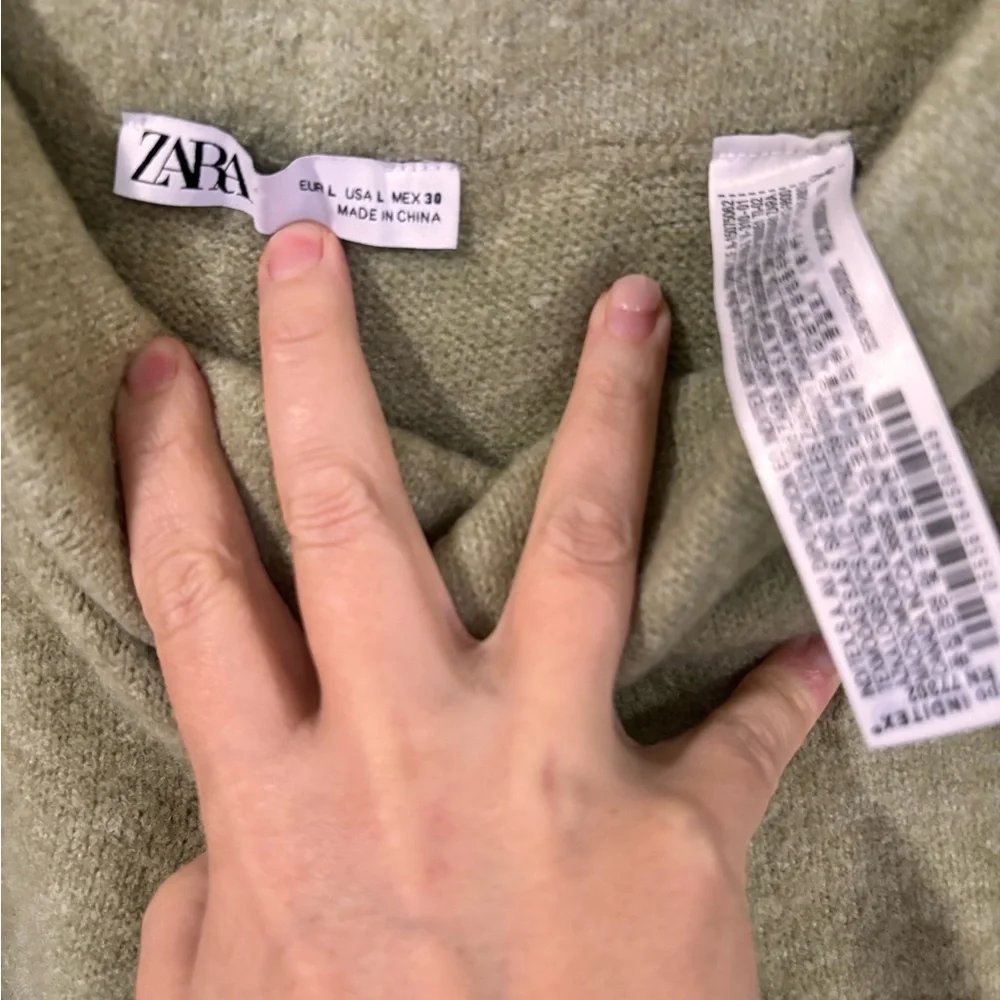 Zara Wool Blend pants - Picture 3 of 7